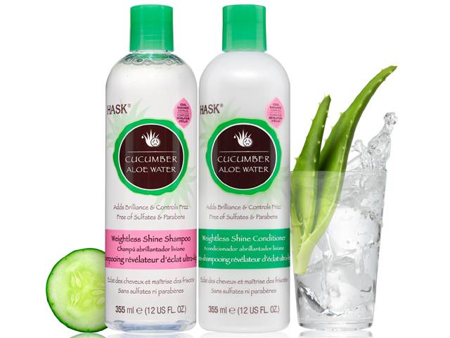 aloe water for hair