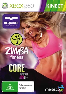 Zumba Fitness Core For Xbox Kinect Girl Com Au